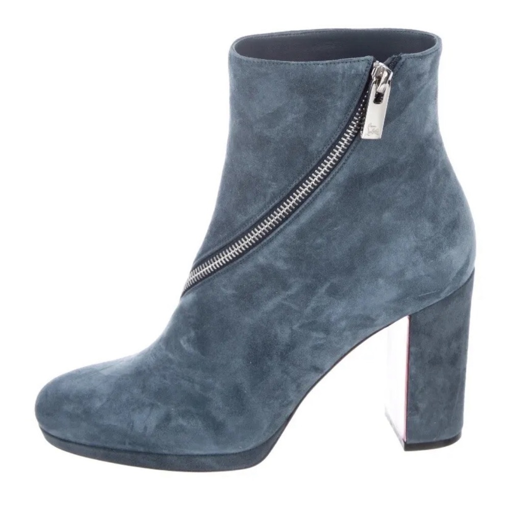 Christian Louboutin BIRGITTAR size 38, Suede boots / booties